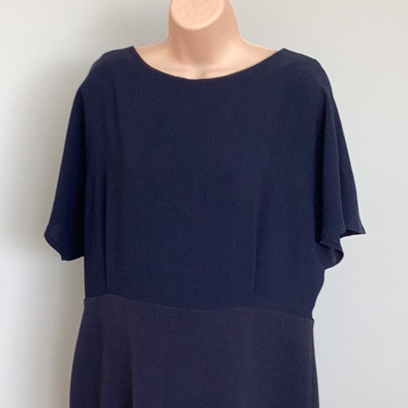 Mango Navy Dress Size 10 - Picture 2 of 16